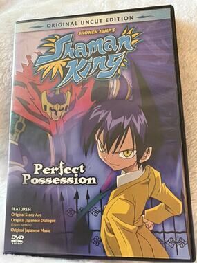 Shaman King Vol. 2 Perfect Possession DVD Original Uncut Edition Funimation 2004